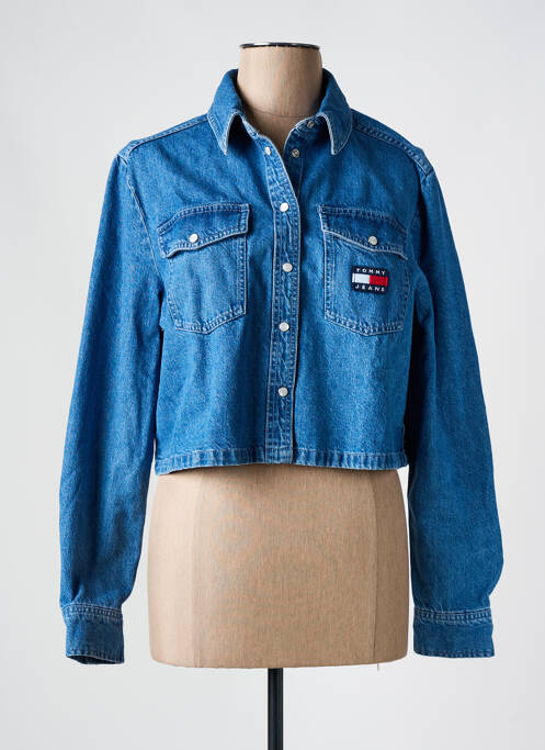 Veste en jean bleu TOMMY HILFIGER pour femme