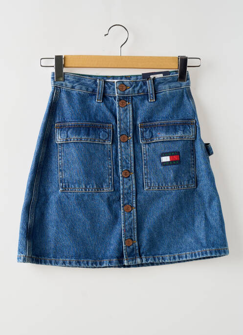 Mini-jupe bleu TOMMY HILFIGER pour femme