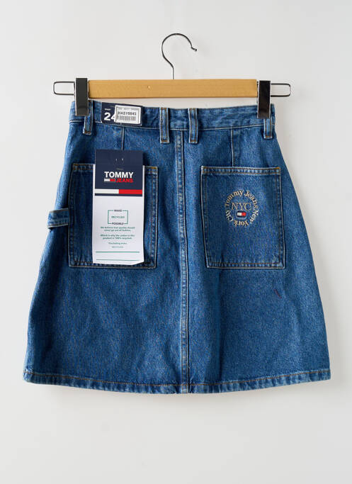 Mini-jupe bleu TOMMY HILFIGER pour femme
