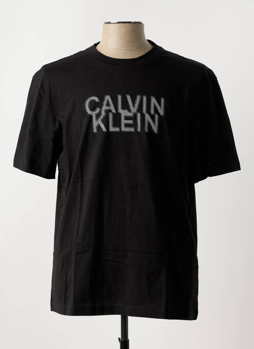 T-shirt noir CALVIN KLEIN pour homme
