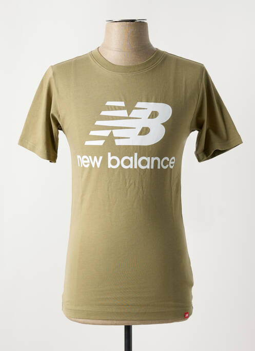 T-shirt vert NEW BALANCE pour homme