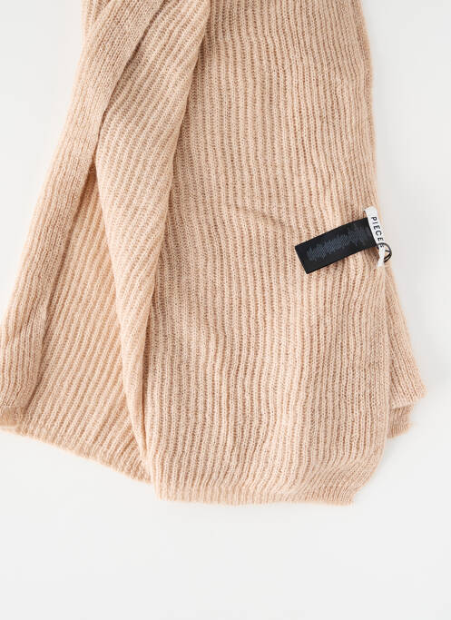 Echarpe rose PIECES pour femme