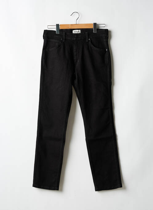 Jeans coupe droite noir WRANGLER pour homme