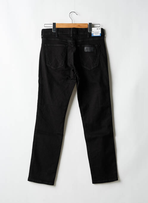 Jeans coupe droite noir WRANGLER pour homme