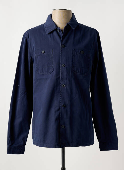 Chemise manches longues bleu BLEND pour homme