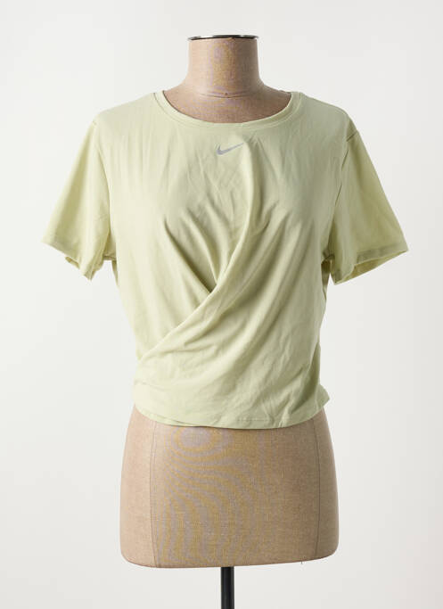 T-shirt vert NIKE pour femme
