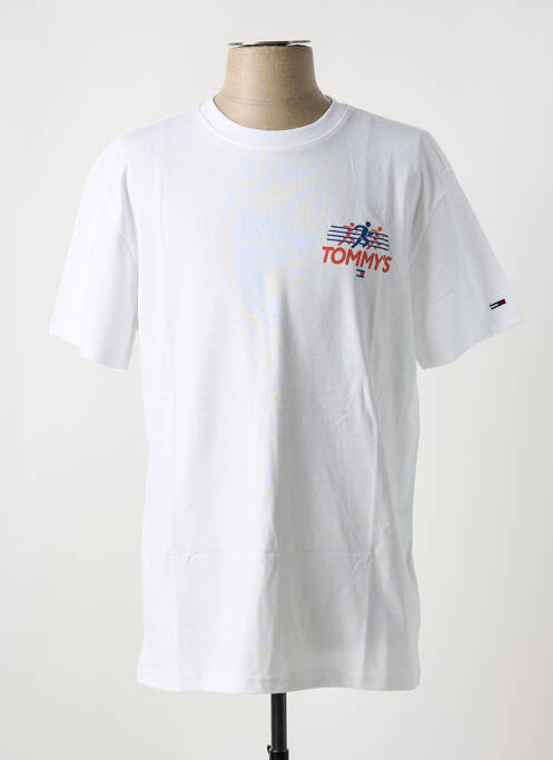T-shirt blanc TOMMY HILFIGER pour homme
