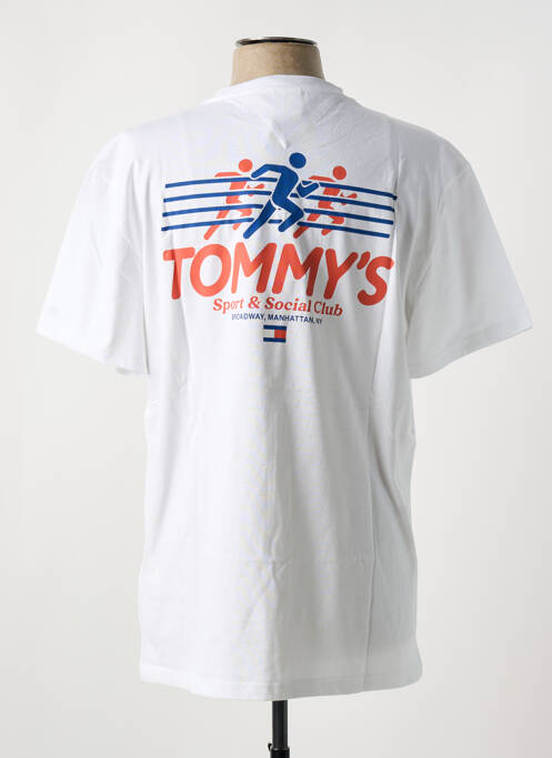 T-shirt blanc TOMMY HILFIGER pour homme