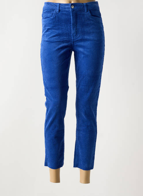 Pantalon slim bleu VERO MODA pour femme