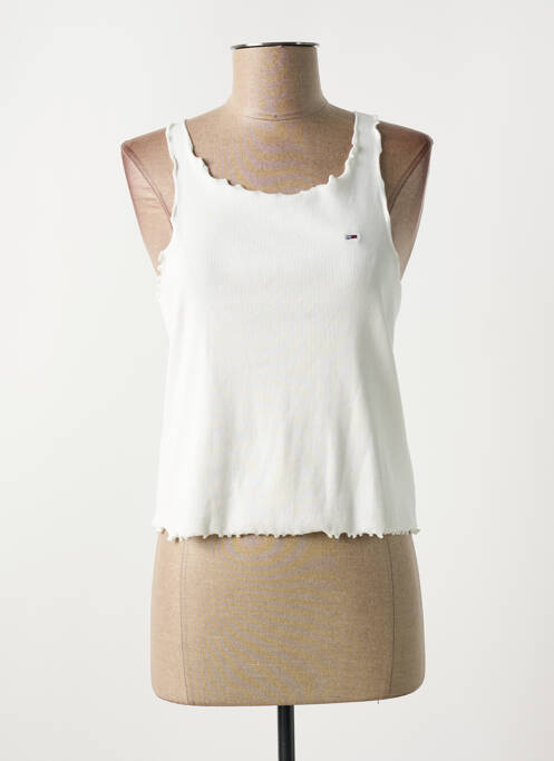 Débardeur blanc TOMMY HILFIGER pour femme