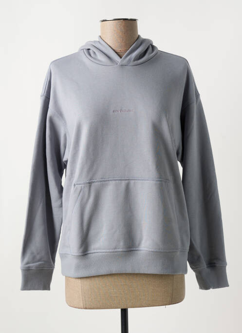 Sweat-shirt à capuche bleu NEW BALANCE pour femme