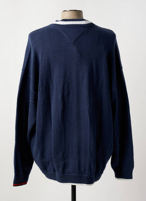 Gilet manches longues bleu TOMMY HILFIGER pour homme