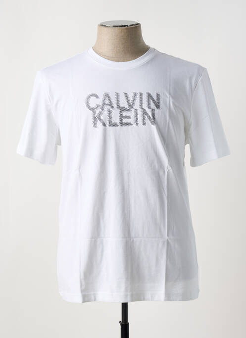 T-shirt blanc CALVIN KLEIN pour homme