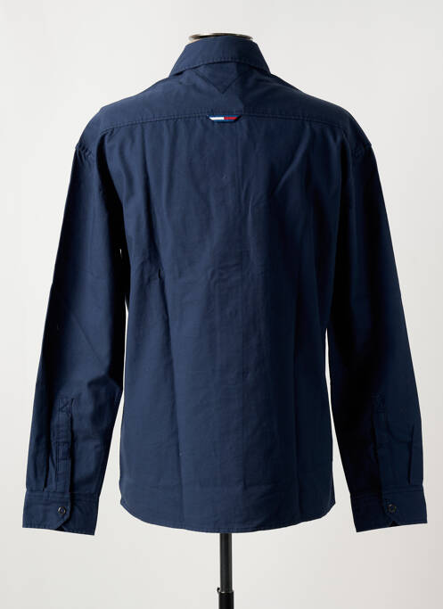 Chemise manches longues bleu TOMMY HILFIGER pour homme