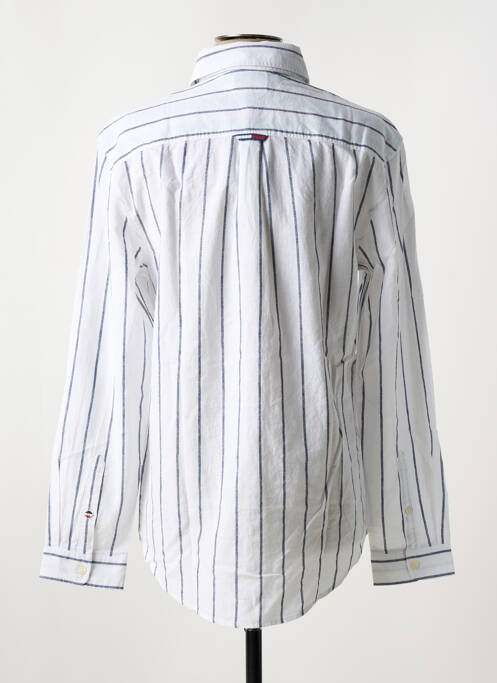 Chemise manches longues bleu TOMMY HILFIGER pour homme