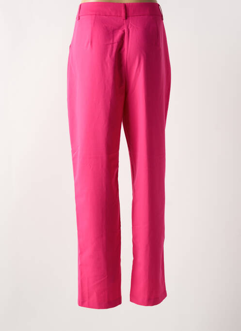 Pantalon droit rose VERO MODA femme