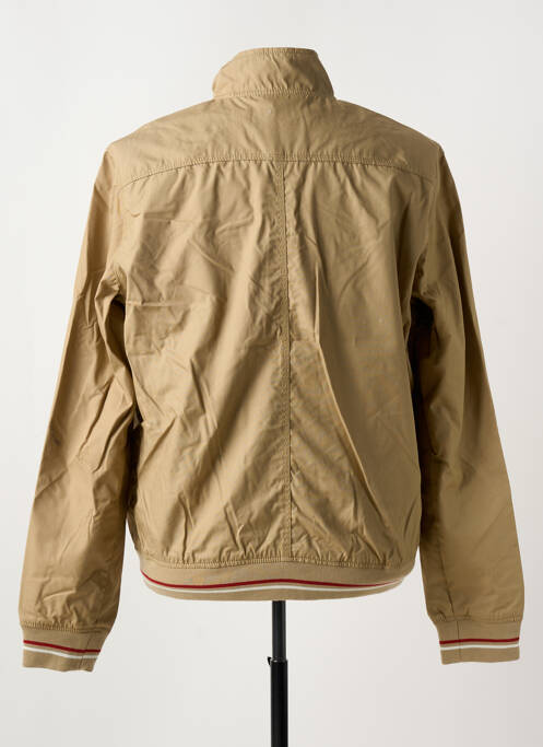 Blouson beige SCHOTT pour homme