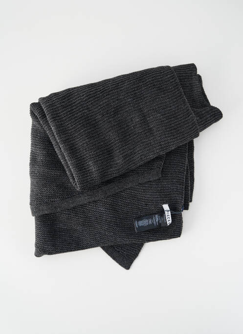 Echarpe gris PIECES pour femme