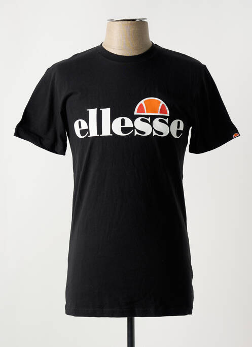 T-shirt noir ELLESSE pour homme