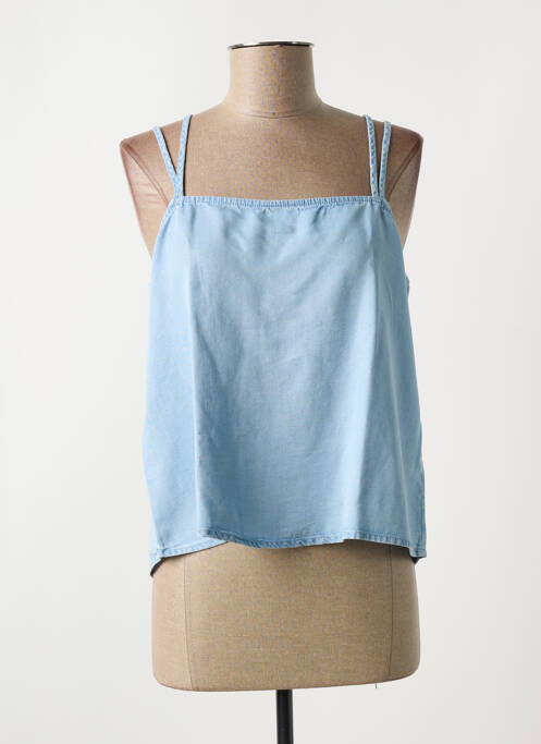 Débardeur bleu NOISY MAY pour femme