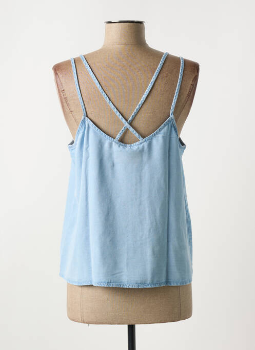 Débardeur bleu NOISY MAY pour femme