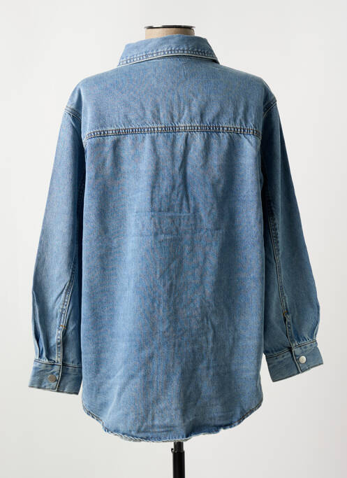 Chemisier bleu F.A.M. femme