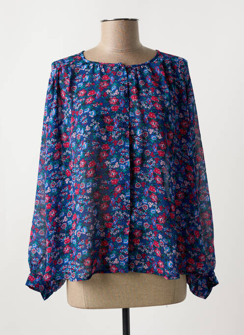 Top bleu GRACE & MILA pour femme