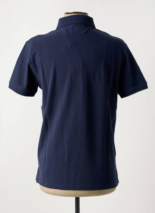 Polo bleu SCHOTT pour homme