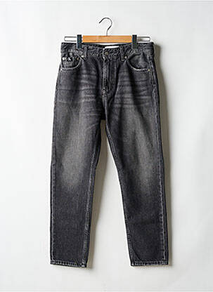 Jeans coupe droite noir CALVIN KLEIN homme