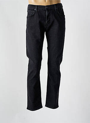 Jeans coupe droite noir LEE pour homme