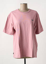 T-shirt violet VANS pour femme seconde vue