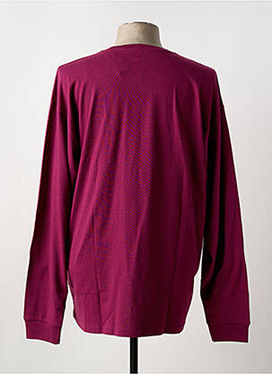 T-shirt col rond violet VANS homme