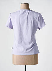 T-shirt violet VANS pour femme seconde vue