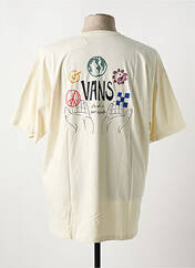 T-shirt blanc VANS pour homme seconde vue