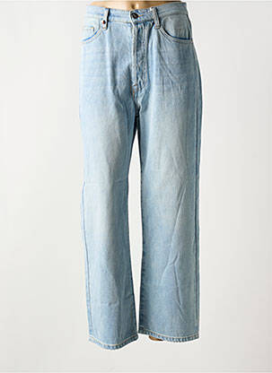 Jeans coupe droite bleu F.A.M. femme