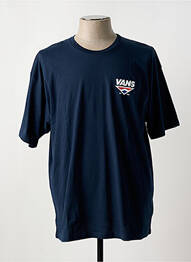 T-shirt col rond bleu VANS homme