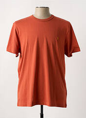 T-shirt orange FARAH pour homme seconde vue