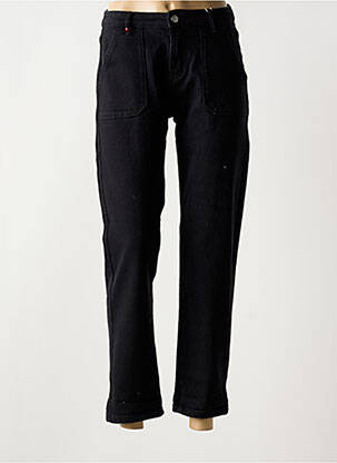 Jean coupe Mom noir F.A.M. pour femme