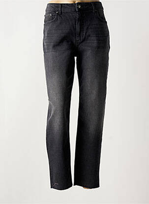 Jeans coupe droite noir B.YOUNG femme