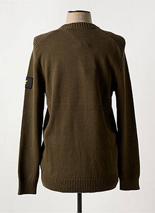 Pull col rond vert LYLE & SCOTT homme