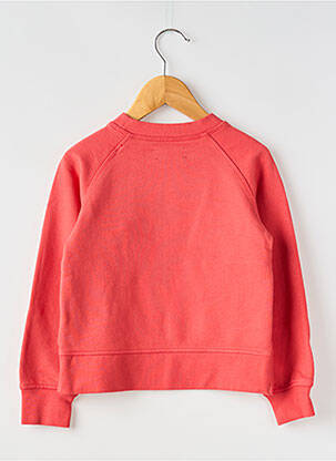 Sweat-shirt col rond rouge ZADIG & VOLTAIRE fille