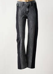 Jeans coupe droite noir CALVIN KLEIN pour femme seconde vue