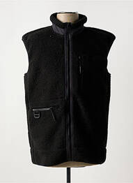 Veste casual col col montant noir RAINS homme