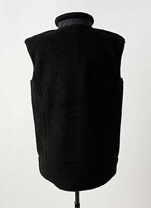 Veste casual col col montant noir RAINS homme