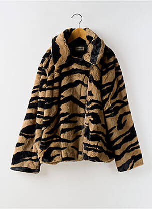 Manteau court col col montant beige ZADIG & VOLTAIRE fille