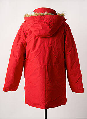 Doudoune col col montant rouge ICEPEAK homme