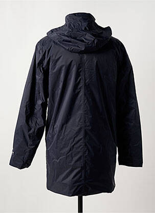 Parka col col montant bleu RAINS homme