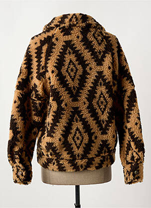 Manteau court marron BANANA MOON femme