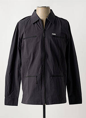 Imperméable noir RAINS homme