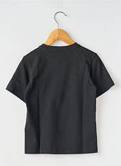 T-shirt noir ADIDAS pour enfant seconde vue